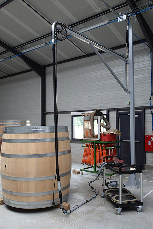 dépoussiérer tonnellerie