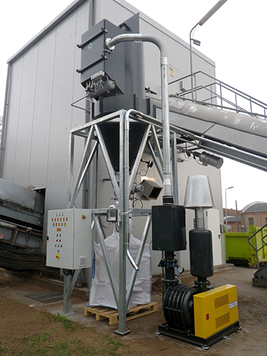 dépoussiéreur biomasse