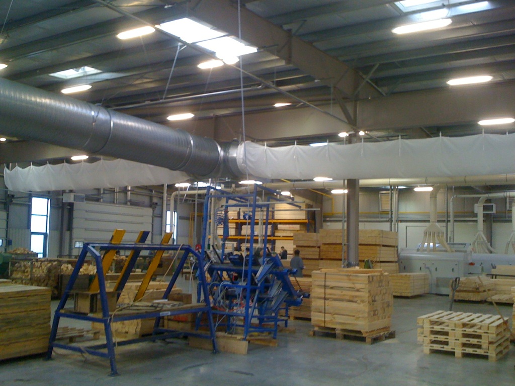 ventilation par gaine textile