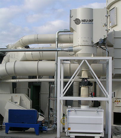 aspiration centralisée sur outil portatif