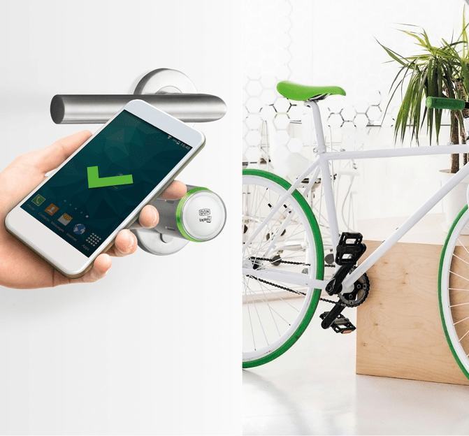 DOM Tapkey door bike small