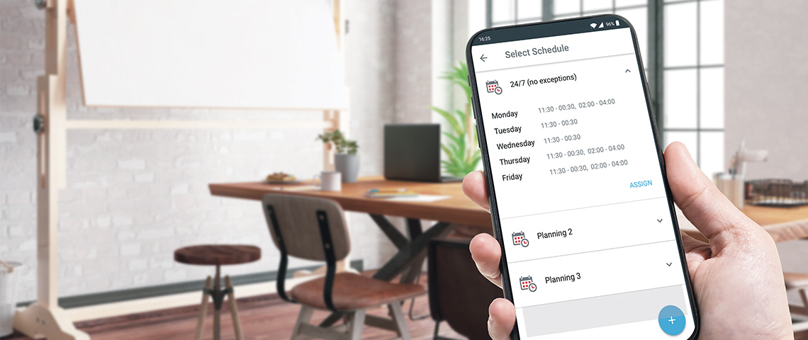 Manage your Access control on mobile