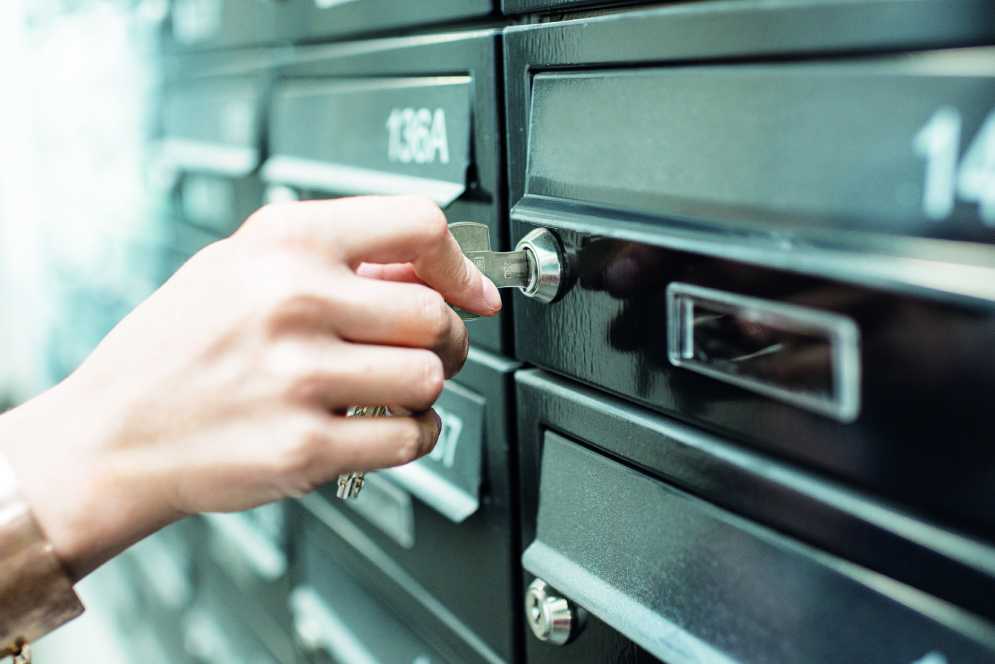 Serrure pour boite aux lettres