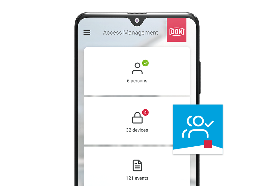 Key Management App Sichern Sie Ihr Unternehmen mit Ihrem Smartphone | DOM Mobile Key