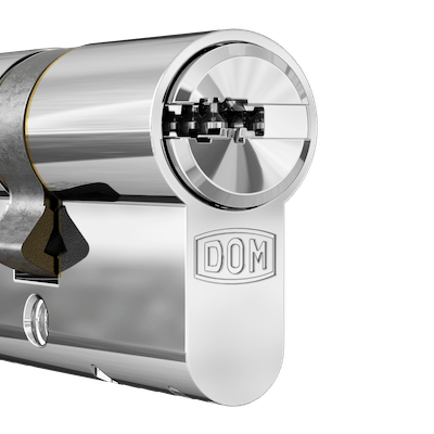 DOM Cilinder Bright Chrome