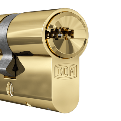 DOM Cilinder Gold Plate