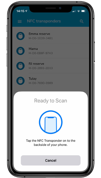 dom tapkey iphone transponder