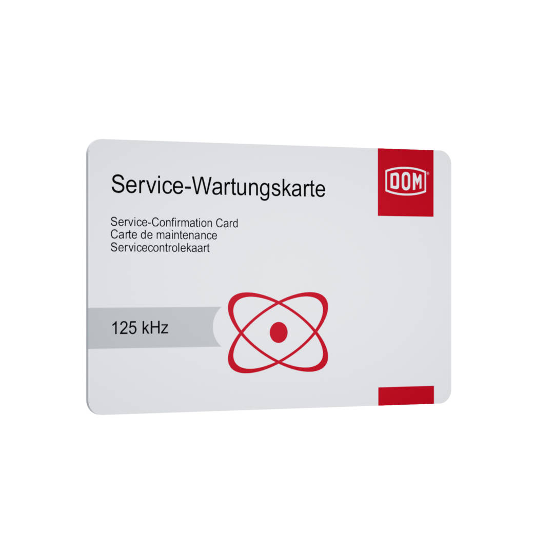 Service and Maintenance Card