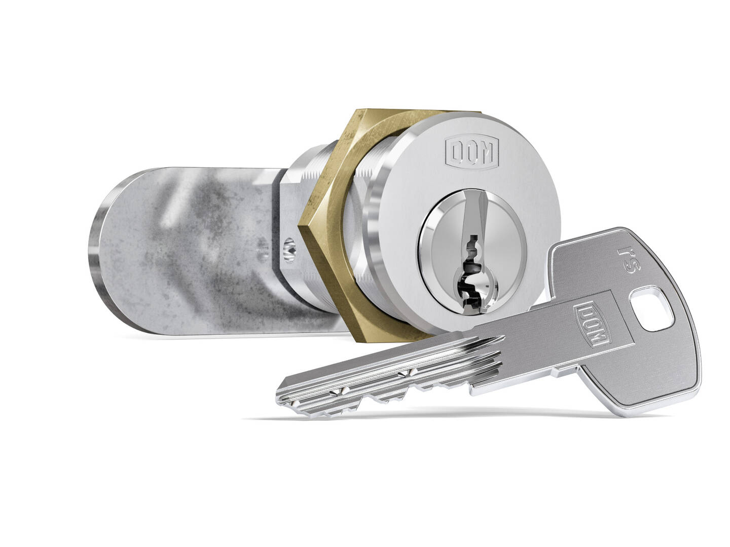 Slap Lock System DOM rs Terra® Heavy Cam Lock Heavy Cam Lock 382 23-1 - Conventional Key ...