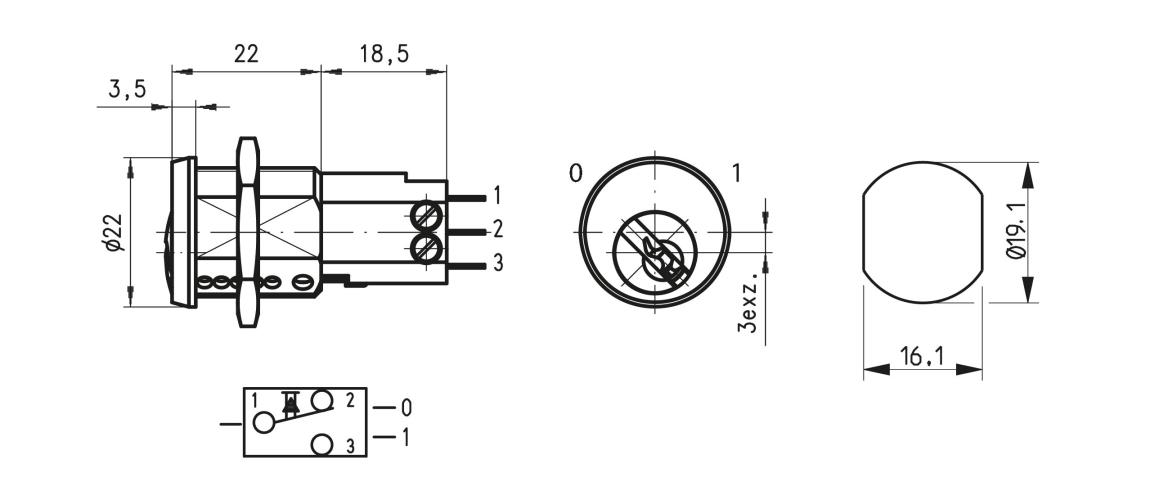 DOM 393052 - Switch Locks - DOM Sicherheitstechnik