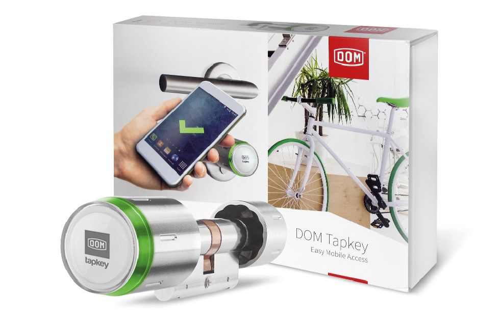 dom tapkey with new logo