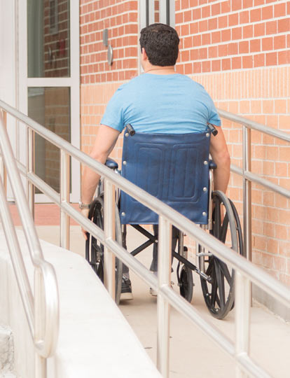 Locks for people with reduced mobility