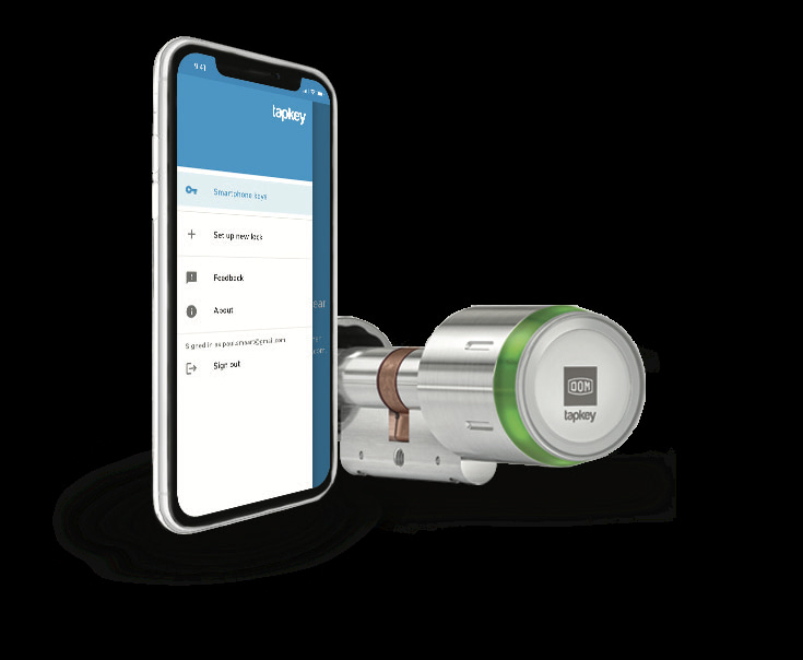 Tapkey app and pro Cylinder