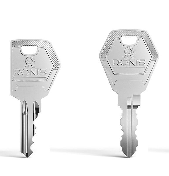 Ronis Lock Rods FR-New Ronis keys - DOM France