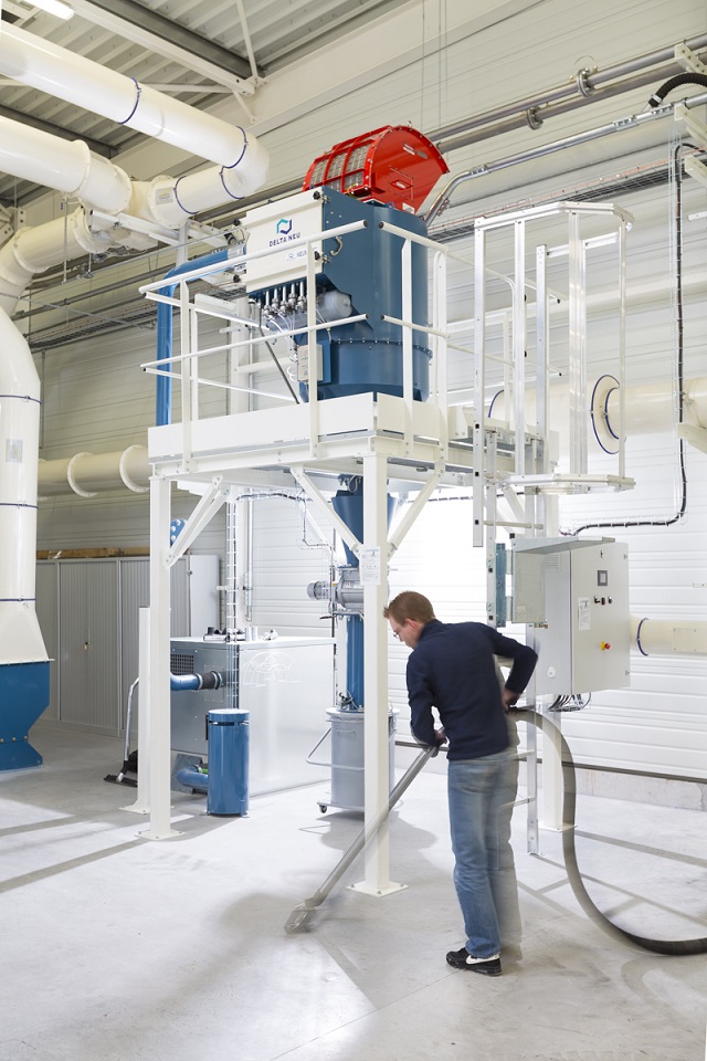 Delta NEU industrielle zentrale Absauganlage