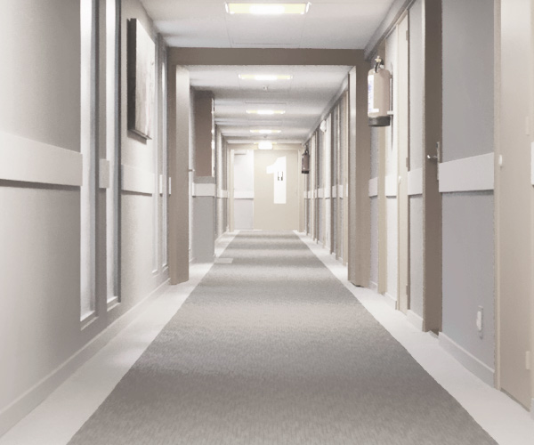 Renovation of hotel doors