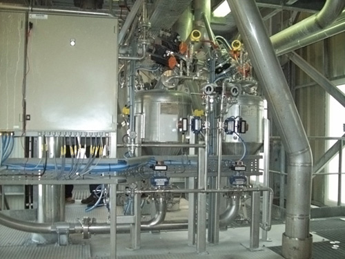 blow tank for chemical