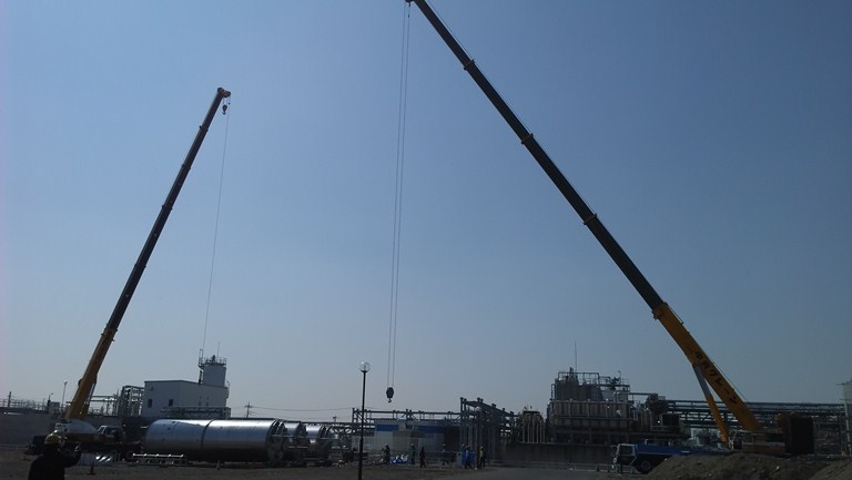 Erection commissioning