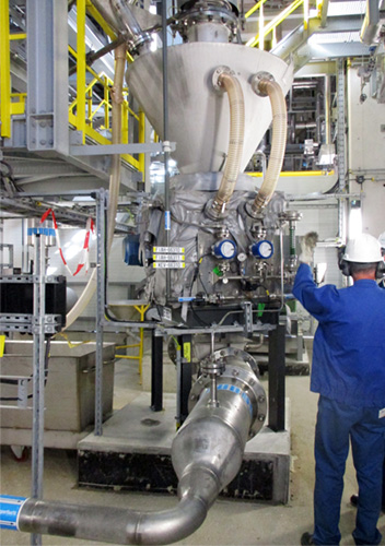 insulated rotary valve