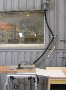 Captage de poussières