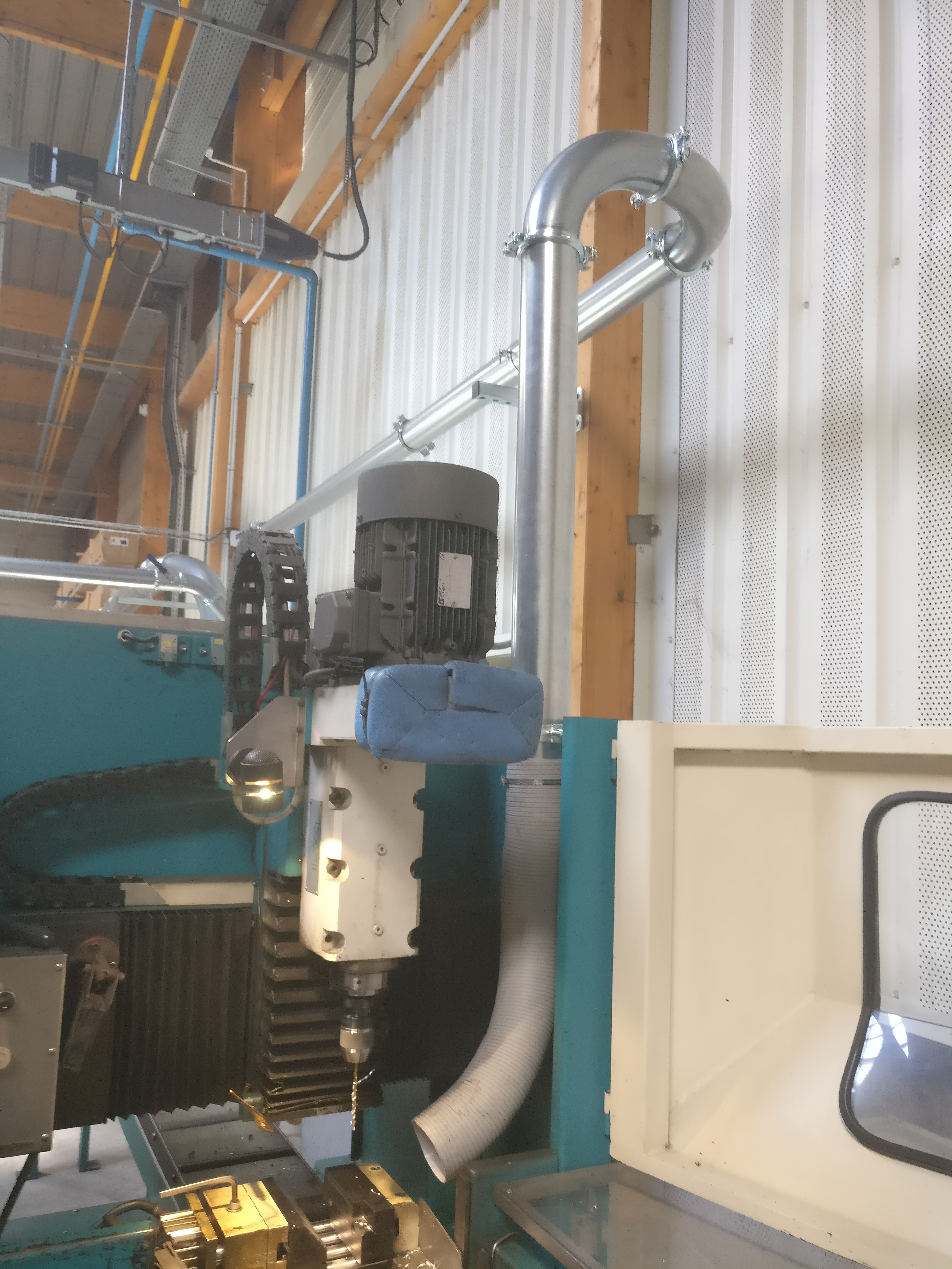 Aspiration des poussières