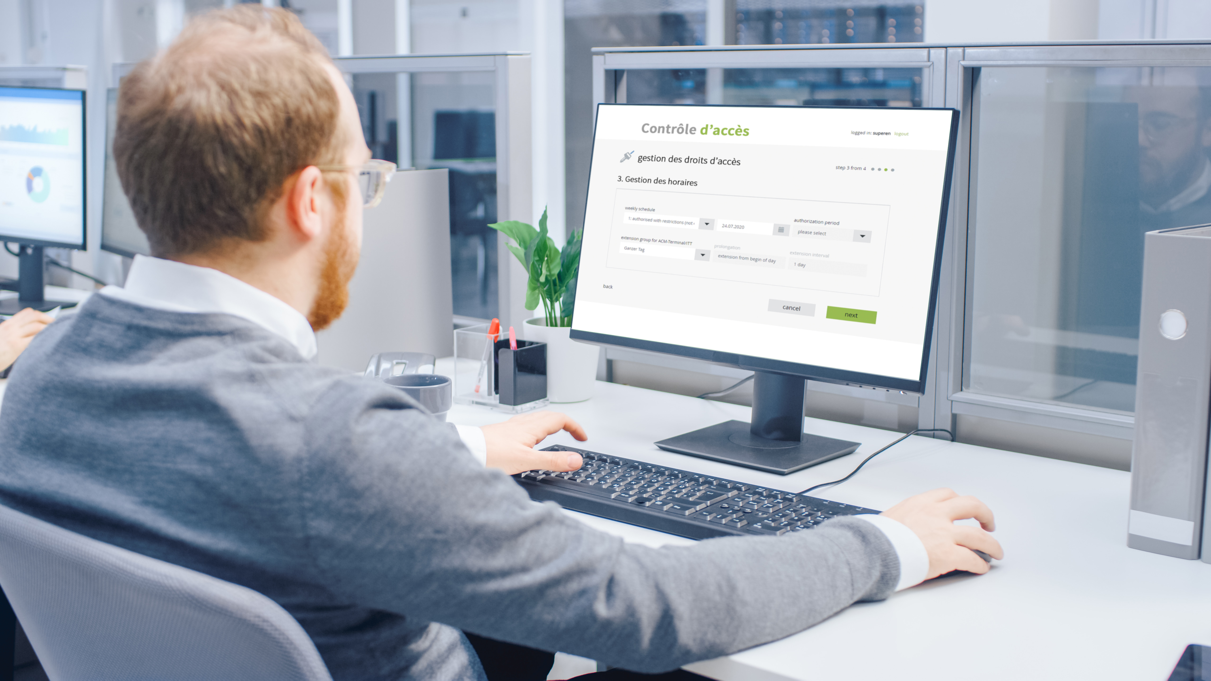 Contrôle d'accès DOM Connect