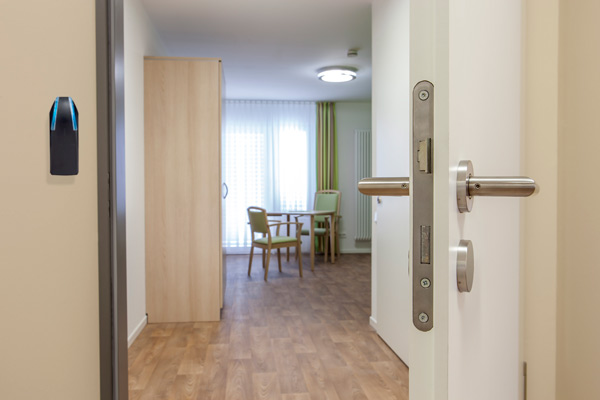 Card readers for Care Homes doors