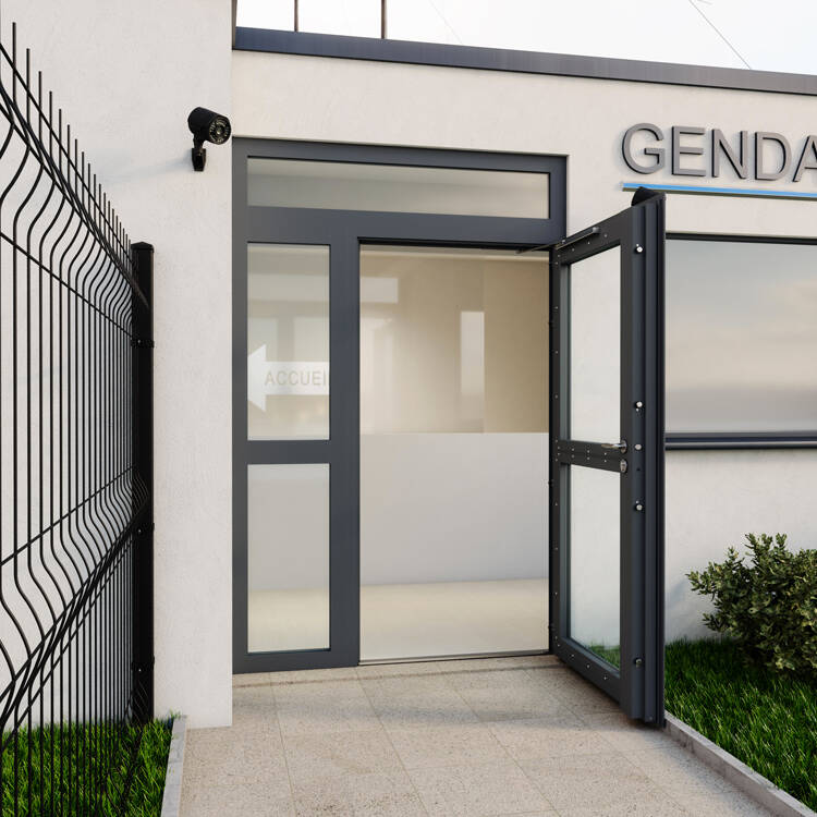 La porte vitrée «haute sécurité»