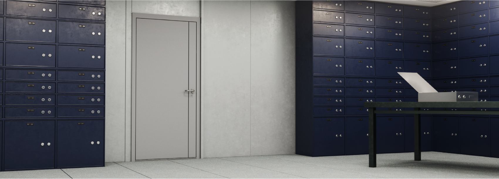 Porte blindée et cloisons A2P sur-mesure