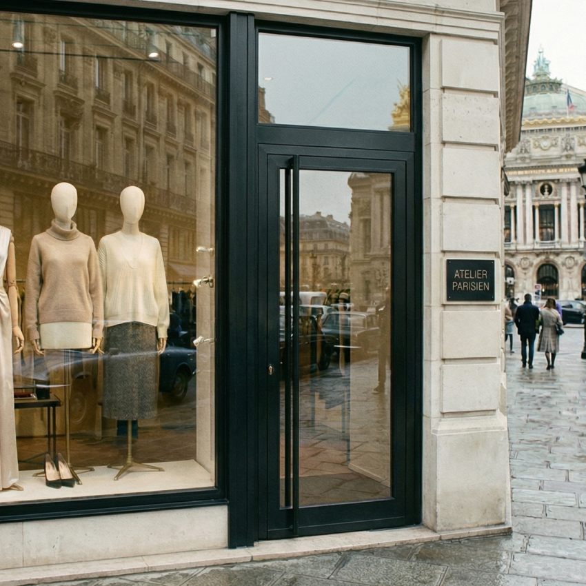 Fabricant de vitrine de magasin à Paris