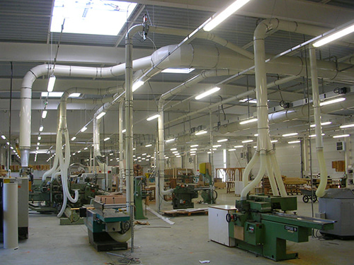 aspiration sur poste de travail