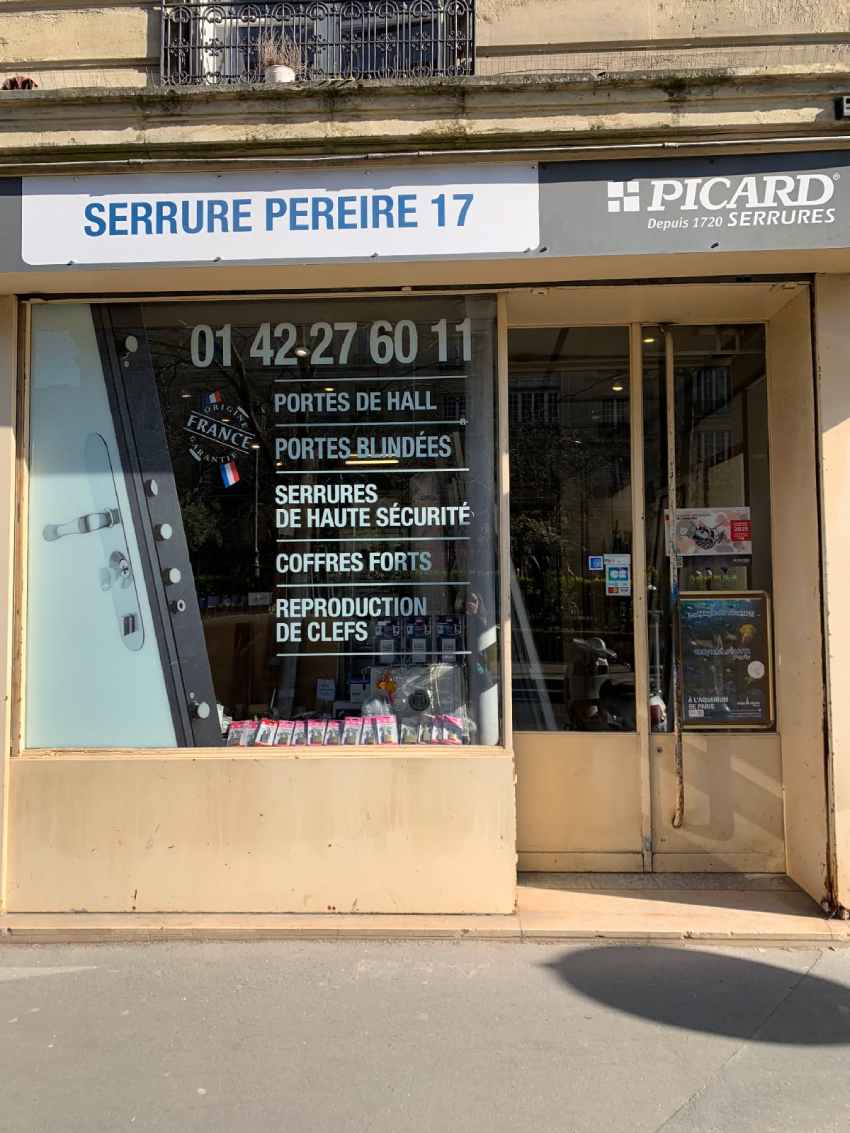 Serrurerie Pereire Paris 17