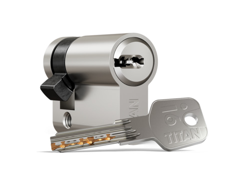 titan key and half cylinder