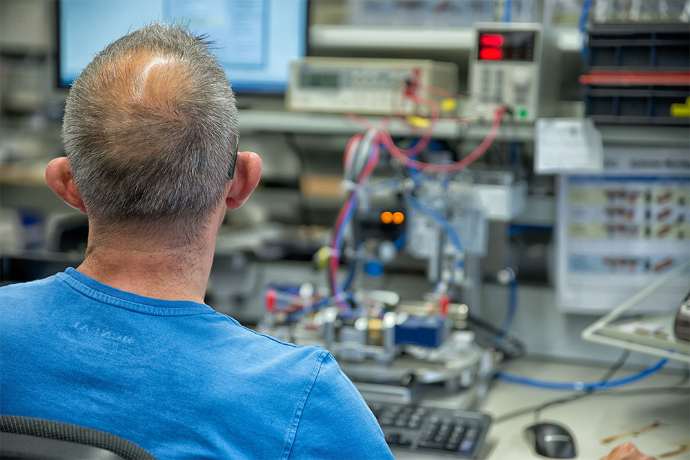electronic component production