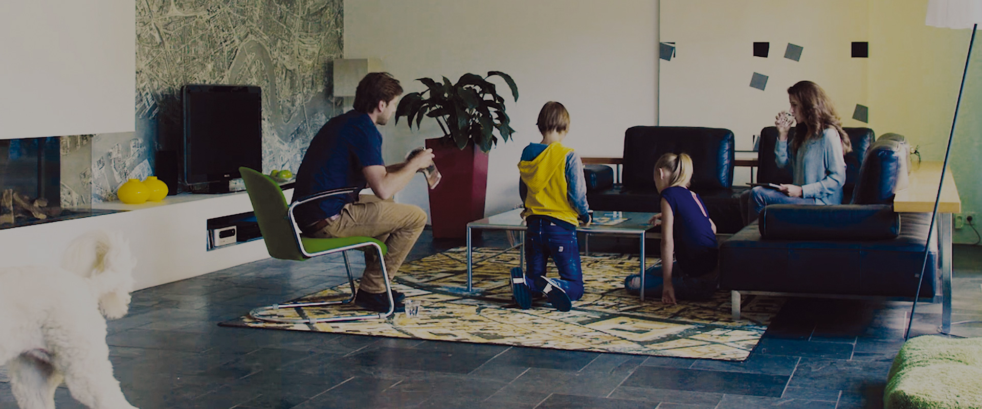 family scene