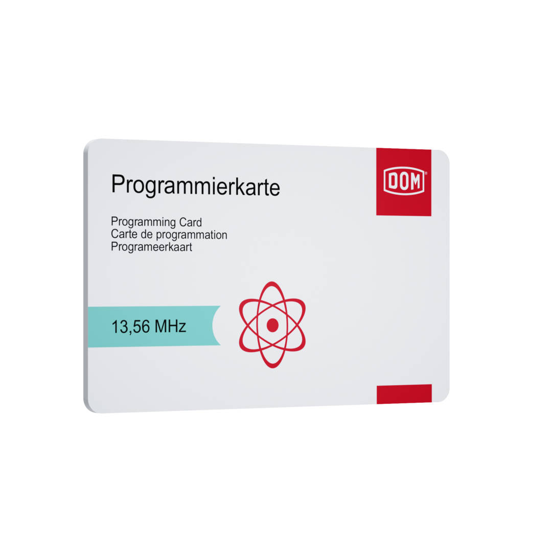 Programming card