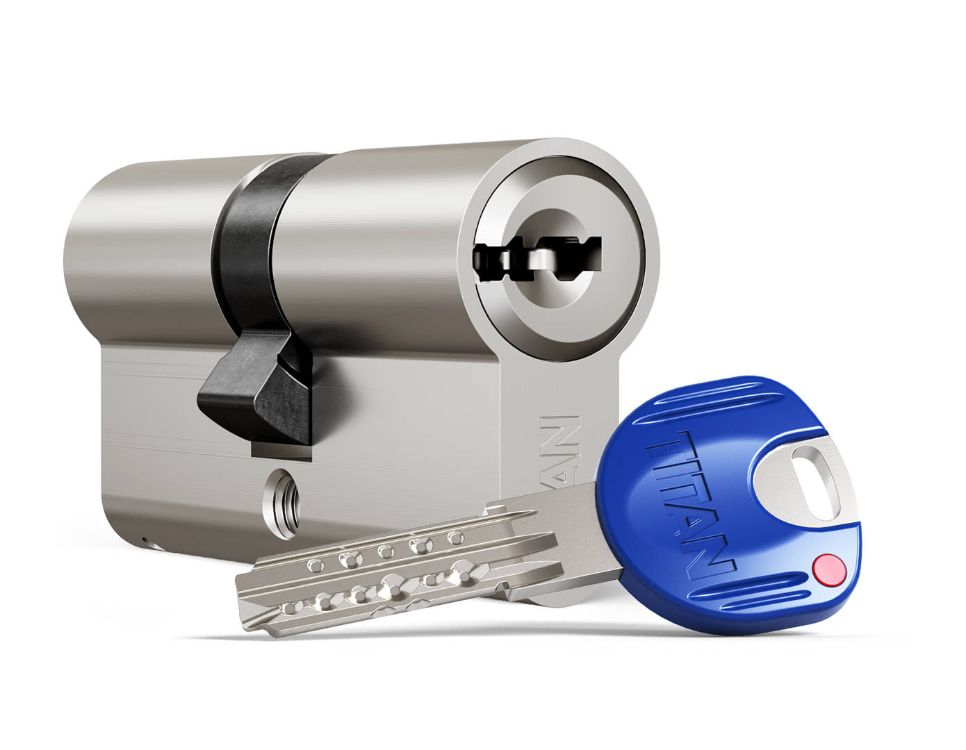 Cilindro Disinnestabile Per Porte Abus C73 30/45 Mm Con 3 Chiavi - Foto 7