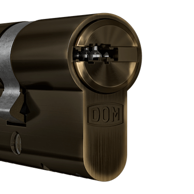 DOM Cilinder dark oxidized antique