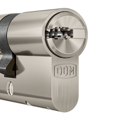 DOM Cilinder Dull Nickel