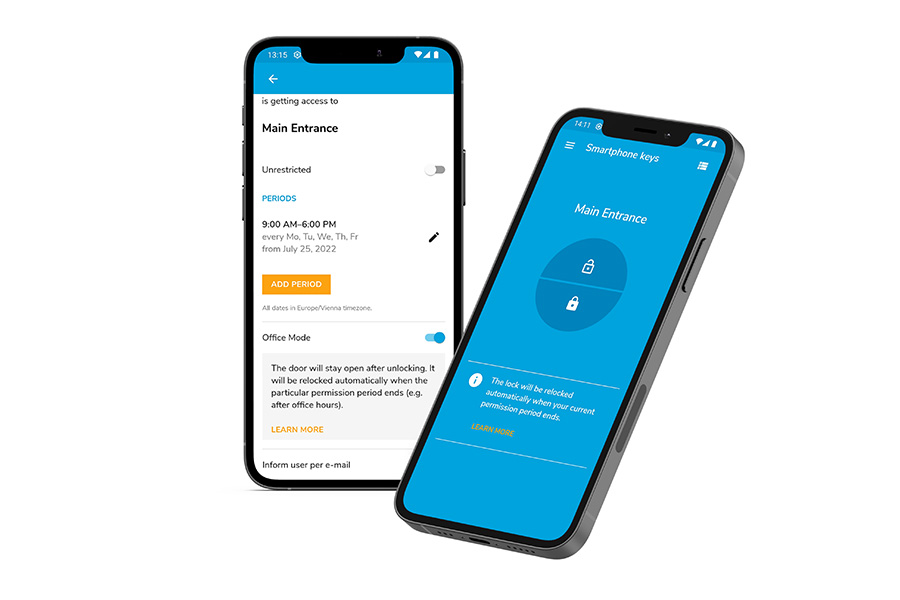 Tapkey office function App