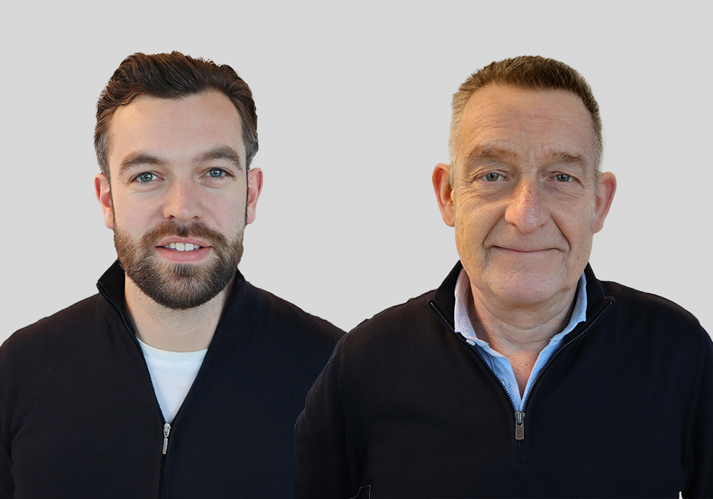 Lars Langstraat and Peter Tiggeler Accountmanagers