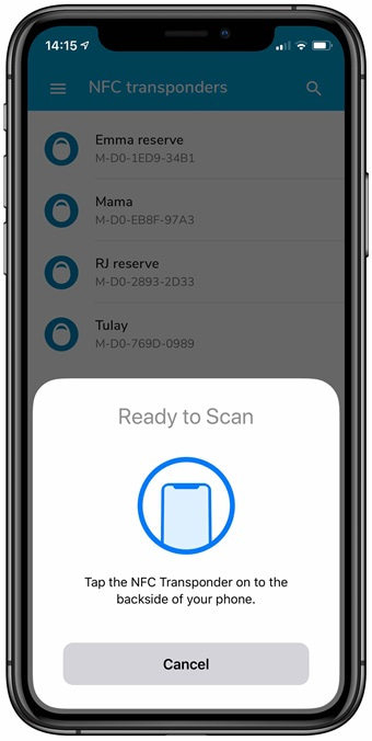 Dom Tapkey Iphone Transponder