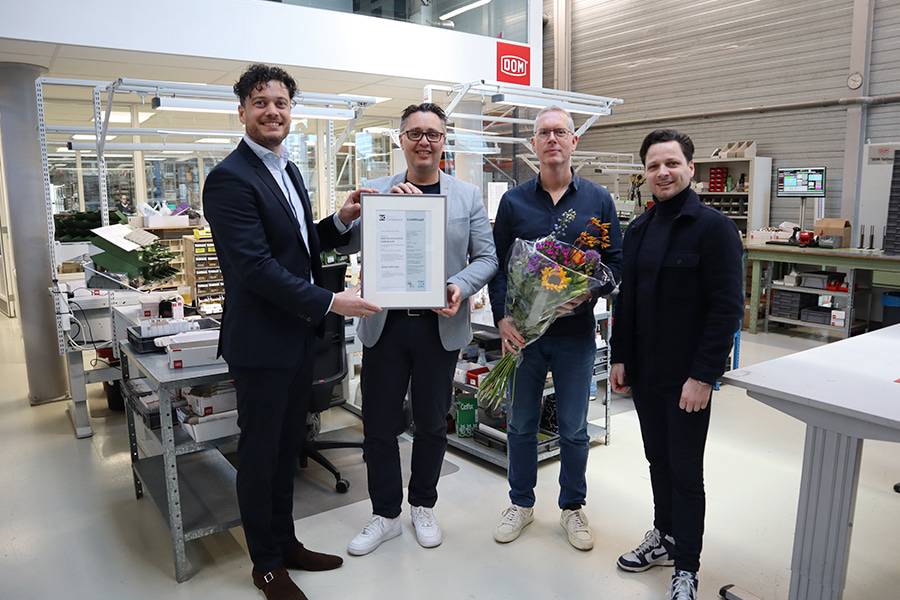 DOM behaalt ISO 27001-2022 certificering
