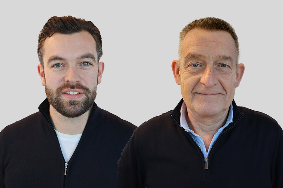 Lars Langstraat en Peter Tiggeler