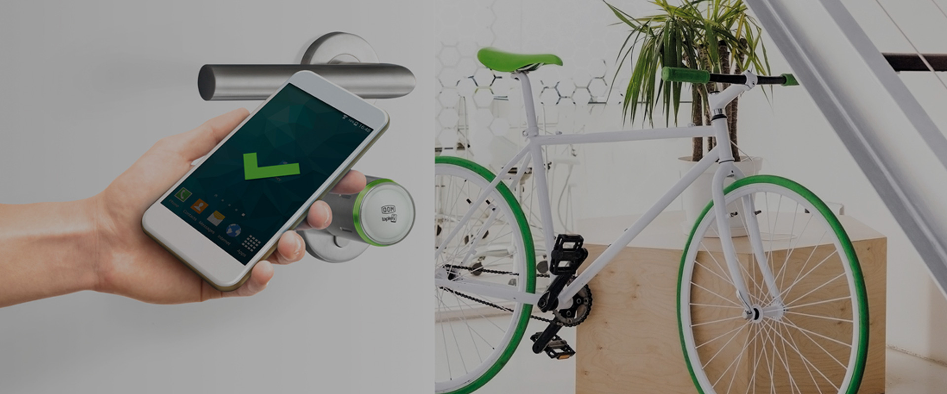 DOM Tapkey on a door 