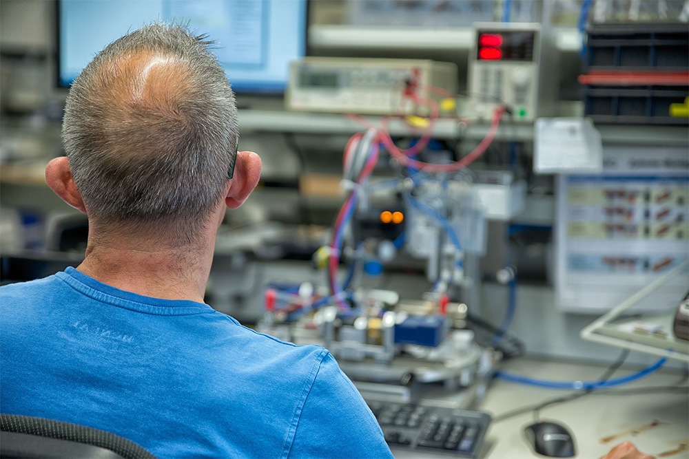 electronic component production