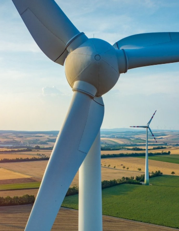modern windmill
