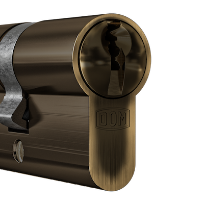 DOM Cilinder dark oxidized antique