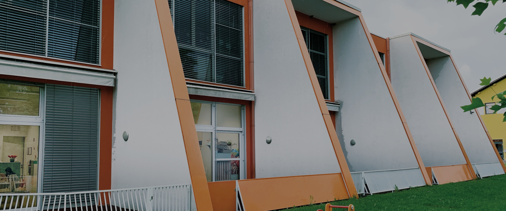 Zarja Kindergarten from the back