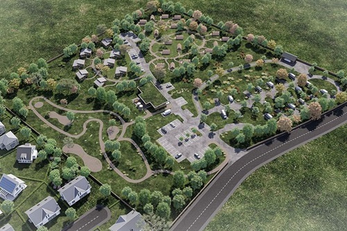 Isle of Man Campsite Plan